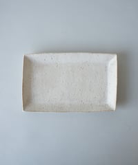 Waka studio/角皿/粉引