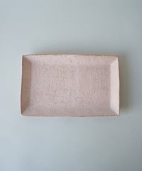 Waka studio/角皿/ピンク