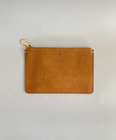 TEHA'AMANA/Square pouch/S/キャメル