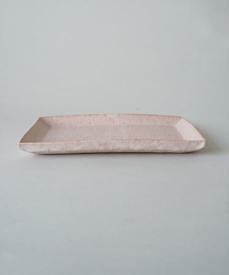 Waka studio/角皿/ピンク