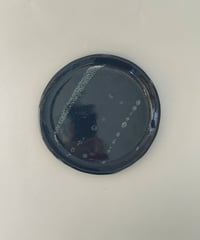 津軽千代造窯 / 丸皿なまこ釉 / C