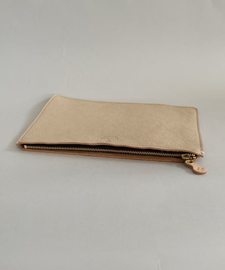 TEHA'AMANA/Square pouch/L/オフホワイト