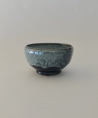 津軽千代造窯 / 鉢(中)なまこ釉
