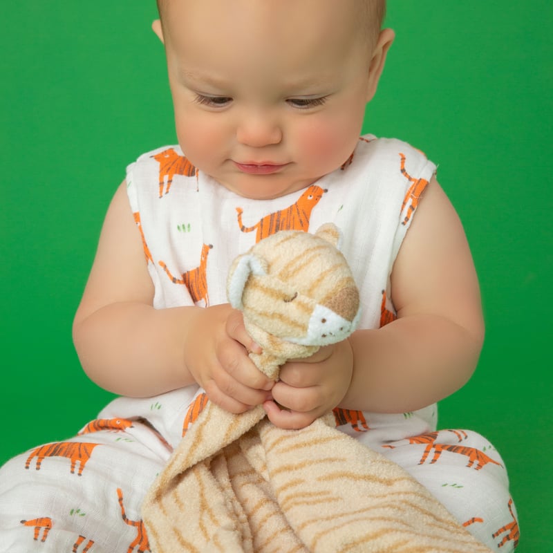 ブランキー単品 》Tiger Blankie タイガー 薄茶色 1108 | ANGEL