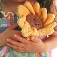 《ブランキー単品 》Sunflower Blankie  ひまわり 黄×緑色 1200