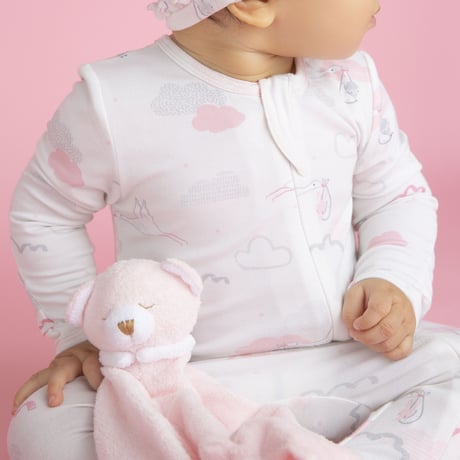 《ブランキー単品 》Pink Bear Blankie  ピンクベア ピンク色 1174