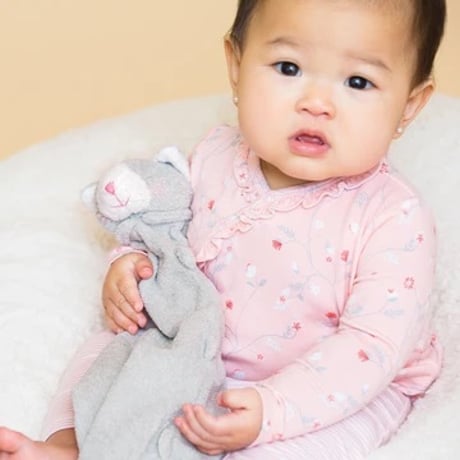 《ブランキー単品 》Grey Kitty Blankie  グレーねこ グレー色 1181