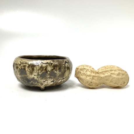 玉木啓子造230627B斑釉丸鉢