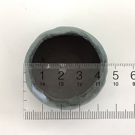 玉木啓子造230517C青銅釉丸鉢