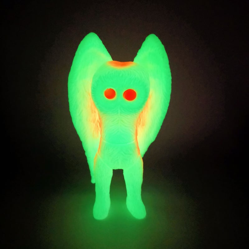 未使用マーミット　グレイソフビ29cm頭畜光未確認物体宇宙人ムー 未使用マーミット グレイソフビ29cm頭畜光未確認物体宇宙人ムー