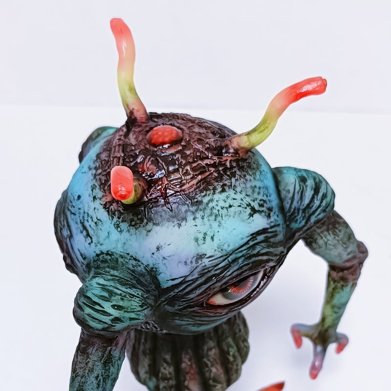 【限定色】マーミット GLOBSTERS ドロメダ星人 クリアブラック 赤黒目 ドロメダ星人 ソフビ | MARMIT