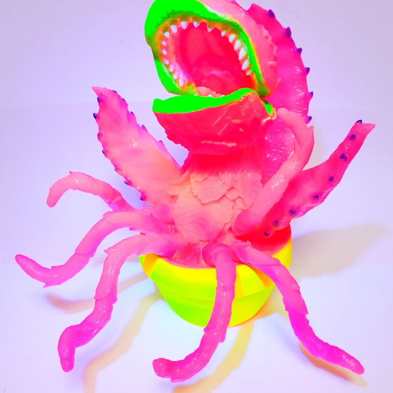 オードリーⅡ 蛍光ピンク ソフビ | MARMIT