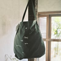 canvas shoulder bags "do your dance"