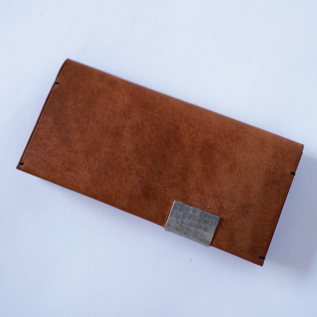 blunoブルーノ長財布　グリーン 錫と本革 長財布｜錫×イタリアンレザーの上質財布【yoshiyuki