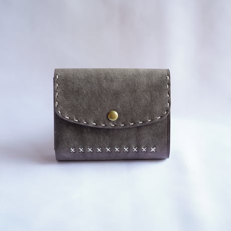 オリジナルステッチ 本革コンパクトウォレット｜イタリアンレザー×オリジナルステッチの上質財布【kanade】