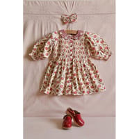 Tunique with hair clip Aline print