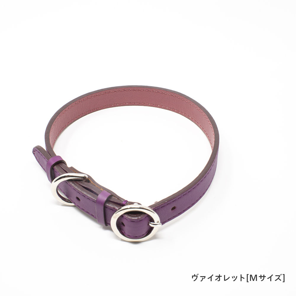 エイキューブ ハイライン リード 首輪 ドッグ 犬 ネイビー ピンク 2点 セール品［Collar｜首輪／サイズ：M］a-cube Hi-LINE SMOOTH | a-