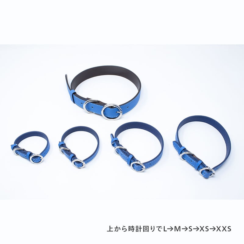エイキューブ ハイライン リード 首輪 ドッグ 犬 ネイビー ピンク 2点 セール品［Collar｜首輪／サイズ：M］a-cube Hi-LINE SMOOTH | a-