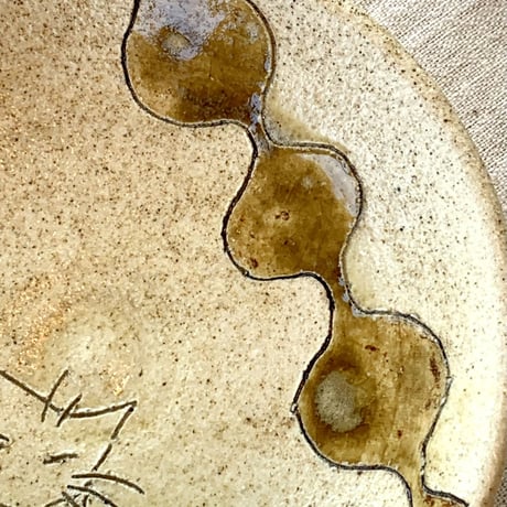 平野照子　4寸皿 sa004012