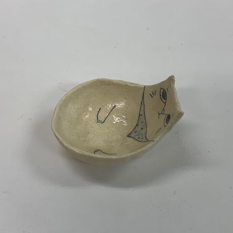 平野照子　猫小鉢　so009214