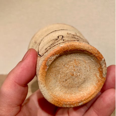 平野照子　こぼし酒セット　ベージュ
