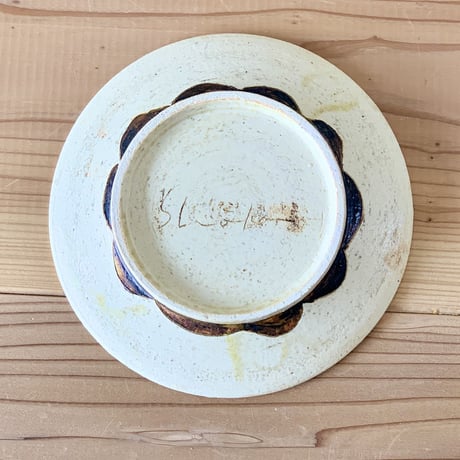 平野照子　5寸皿　sa005050