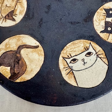 猫づくし皿　sa007088