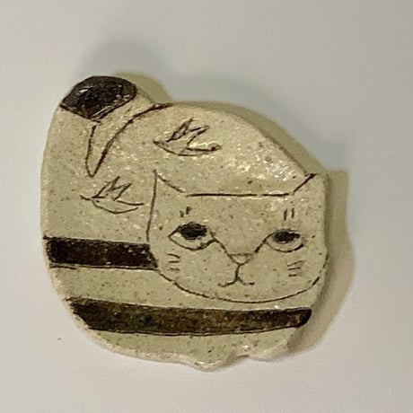 平野照子　猫型まめざら　トリ