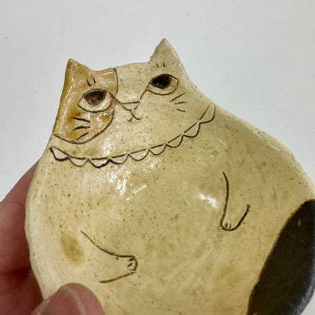 平野照子　猫小鉢　so009307