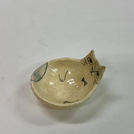 平野照子　猫小鉢　so009225