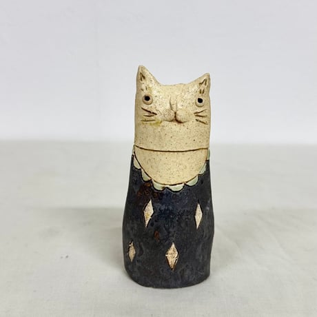 猫花入れ　ha954
