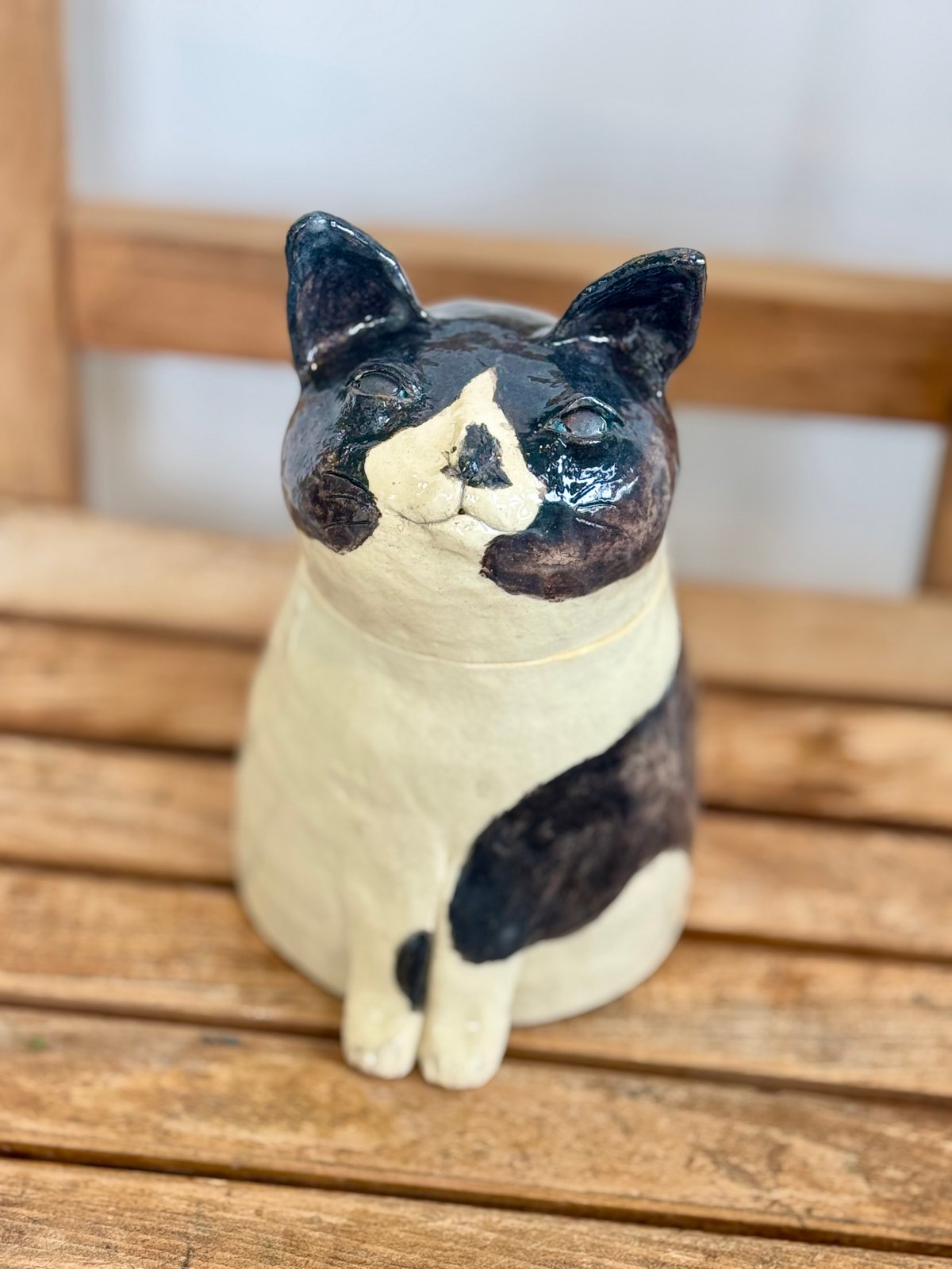 ネコ　骨　置物 オーダーメイド猫骨壺 | kusafune's STORE