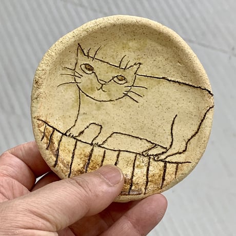 平野照子　猫まめざら　sa001202