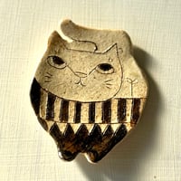 猫型豆皿　4