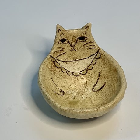 平野照子　ねこ小鉢　so009005