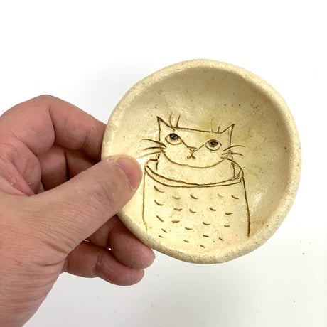 ねこまめざら　sa001250