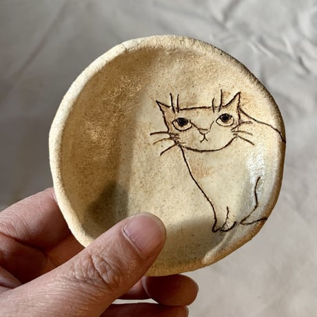 平野照子　猫まめざら　オヤツマダカナ　sa001078
