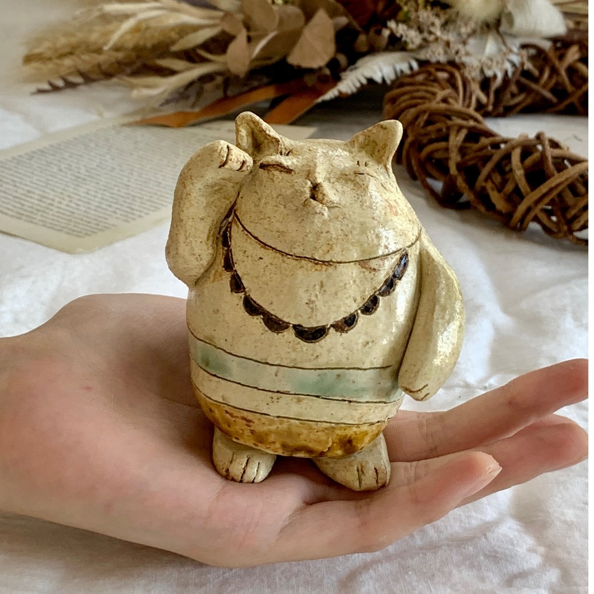 招き猫 oj134 | kusafune's STORE