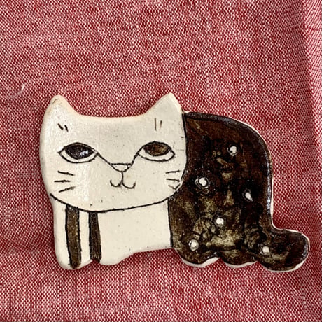 猫型豆皿　sa008029-14