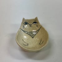 平野照子　猫小鉢　so009214