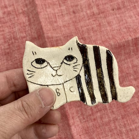 猫型豆皿　sa008029-15