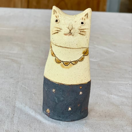 猫花入れ　ha364