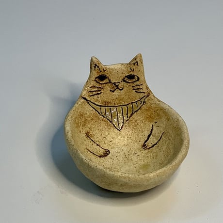 平野照子　ねこ小鉢　so009004