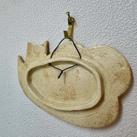 かくれんぼ猫皿　sa110025