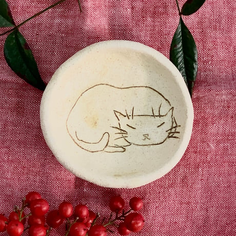 ねこまめざら　sa001251
