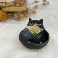 平野照子　ねこ小鉢　so007058