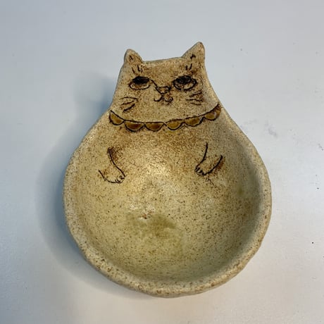 平野照子　ねこ小鉢　so009001