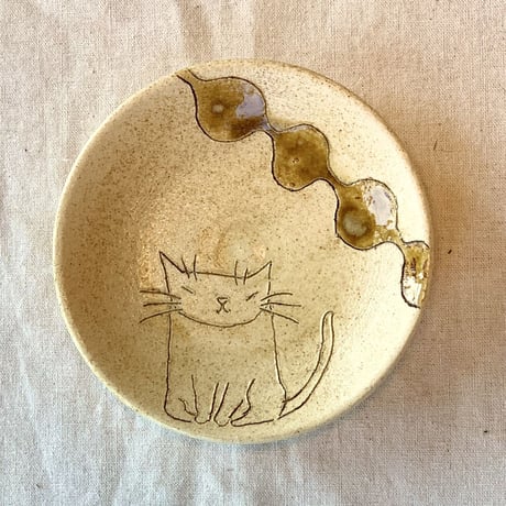 平野照子　4寸皿 sa004012