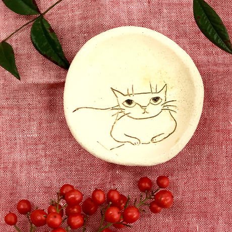 ねこまめざら　sa001255