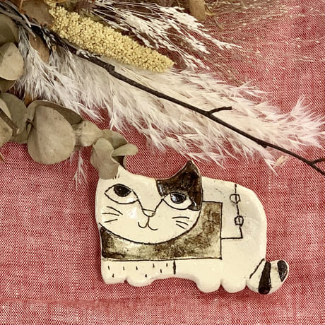 猫型豆皿　sa008029-16